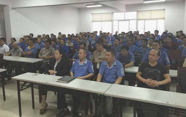 熱烈祝賀2015年9月溫州三聯(lián)鍛造有限公司管理升級(jí)正式啟動(dòng)！