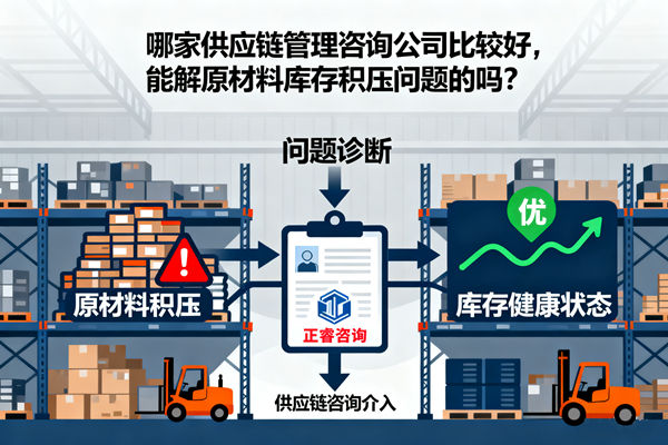 哪家供應(yīng)鏈管理咨詢公司比較好，能解原材料庫(kù)存積壓?jiǎn)栴}的嗎？