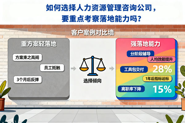 如何選擇人力資源管理咨詢公司，要重點(diǎn)考察落地能力嗎？
